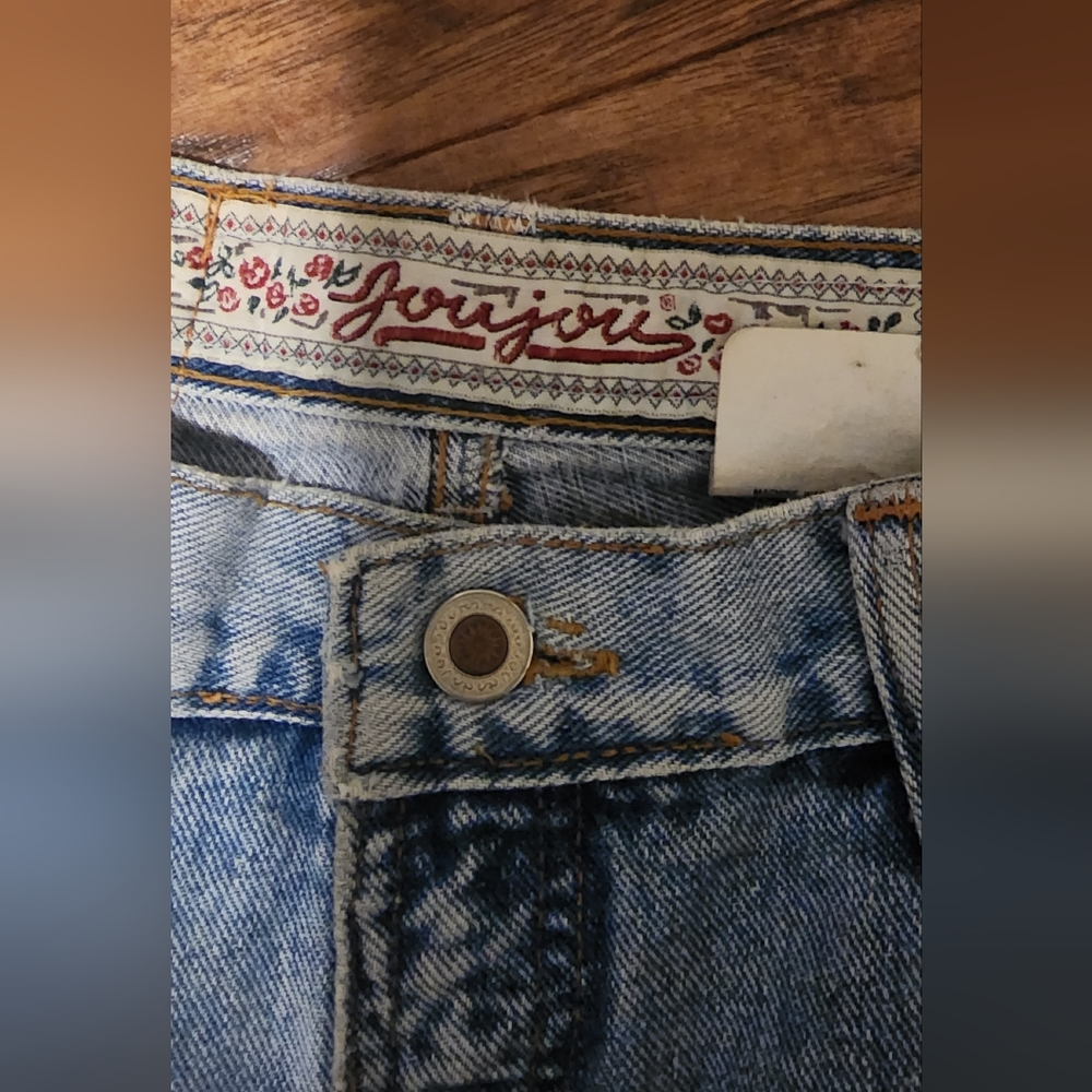 JouJou Vintage Fringe Shorts-Broken Zipper - Picture 5 of 6